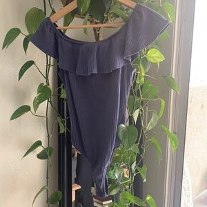 Kendall & Kylie off the shoulder onesie